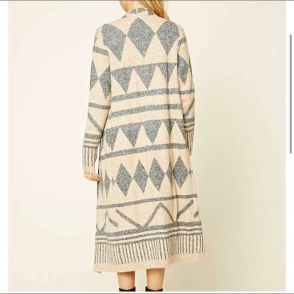 Chunky maxi cardigan - Picture 2 of 4